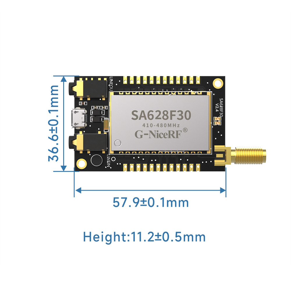 ? SA628全雙工音頻模塊